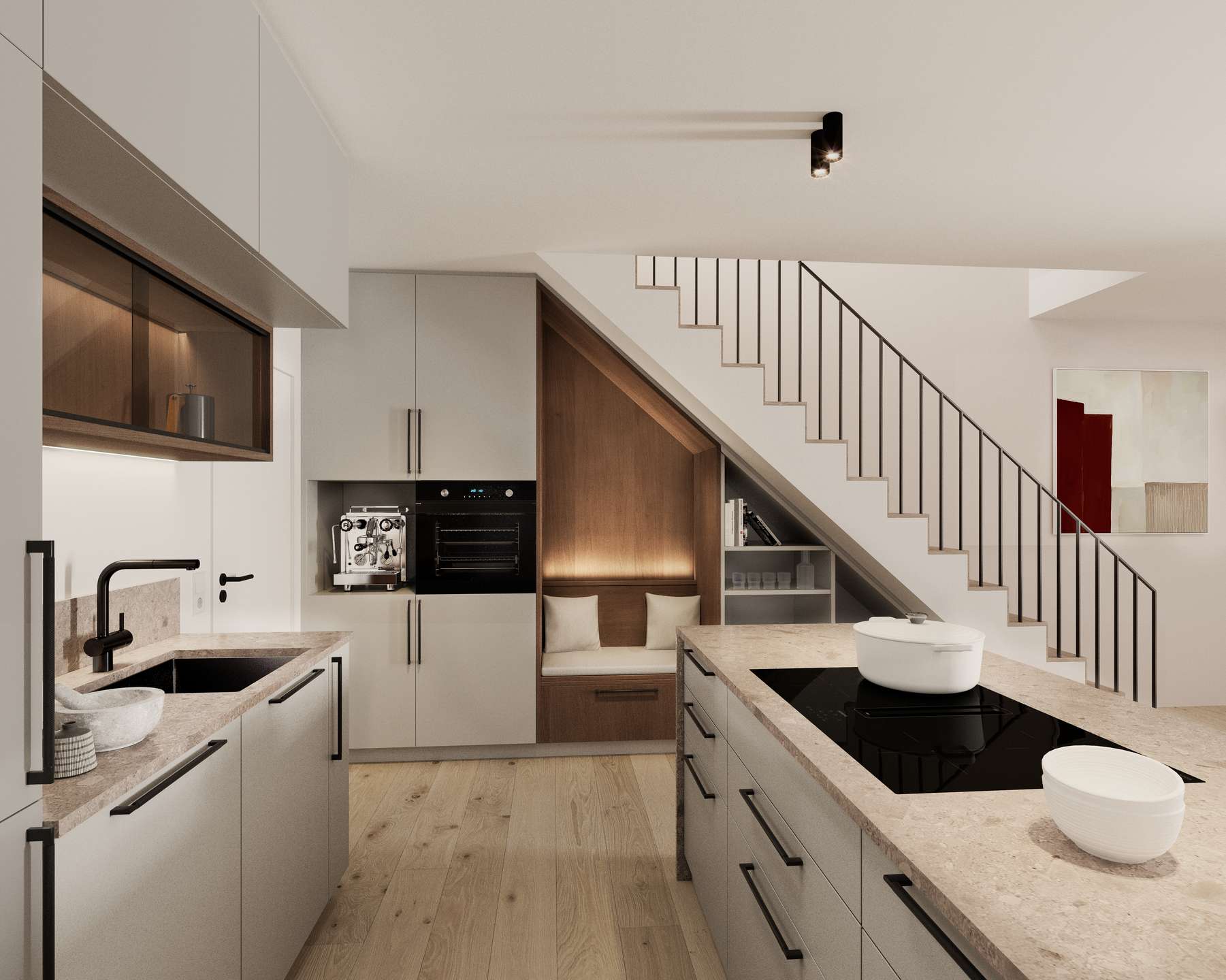 Exklusiv Wohnen im Chiemgau – Moderne und helle 153qm Maisonette Wohnung mit bester Anbindung