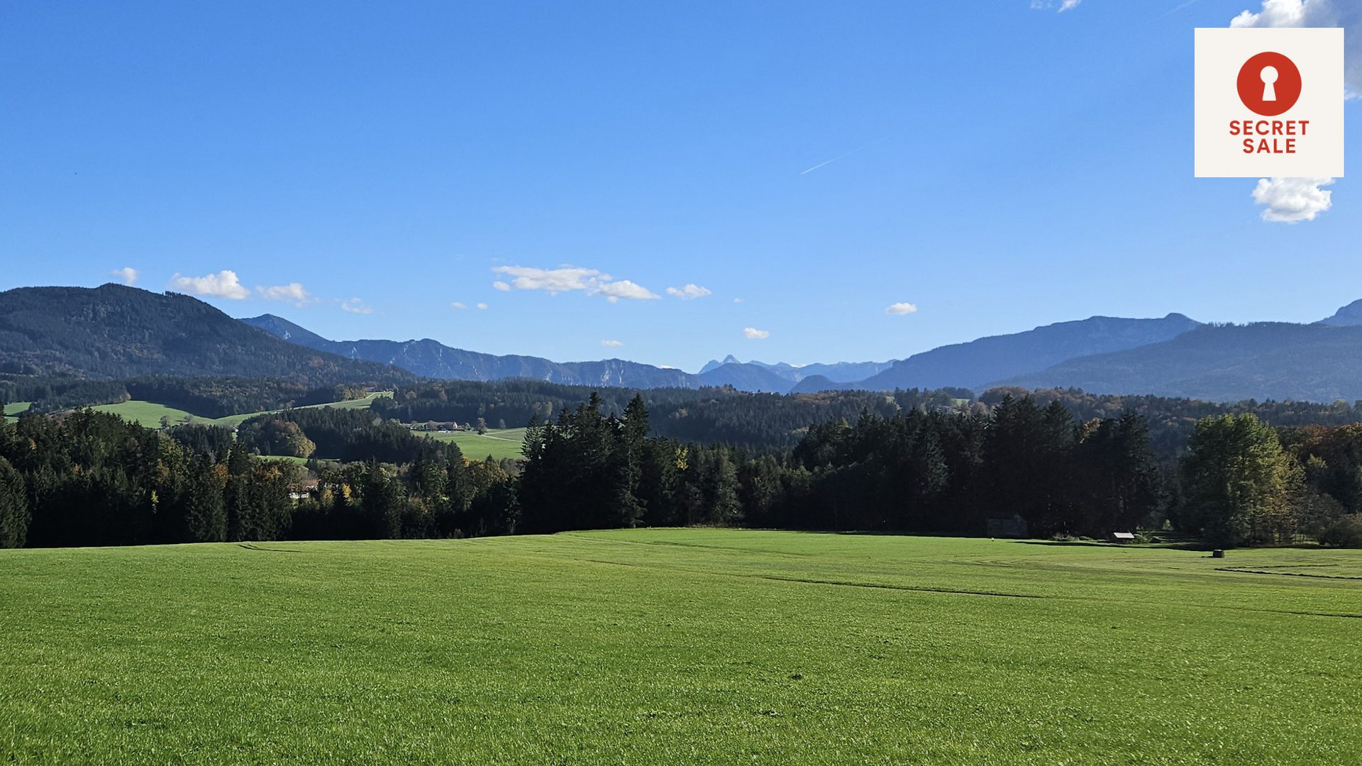 Exklusiver Landsitz Nähe Traunstein – ruhige, sonnige Alpenpanoramalage mit Infinitypool