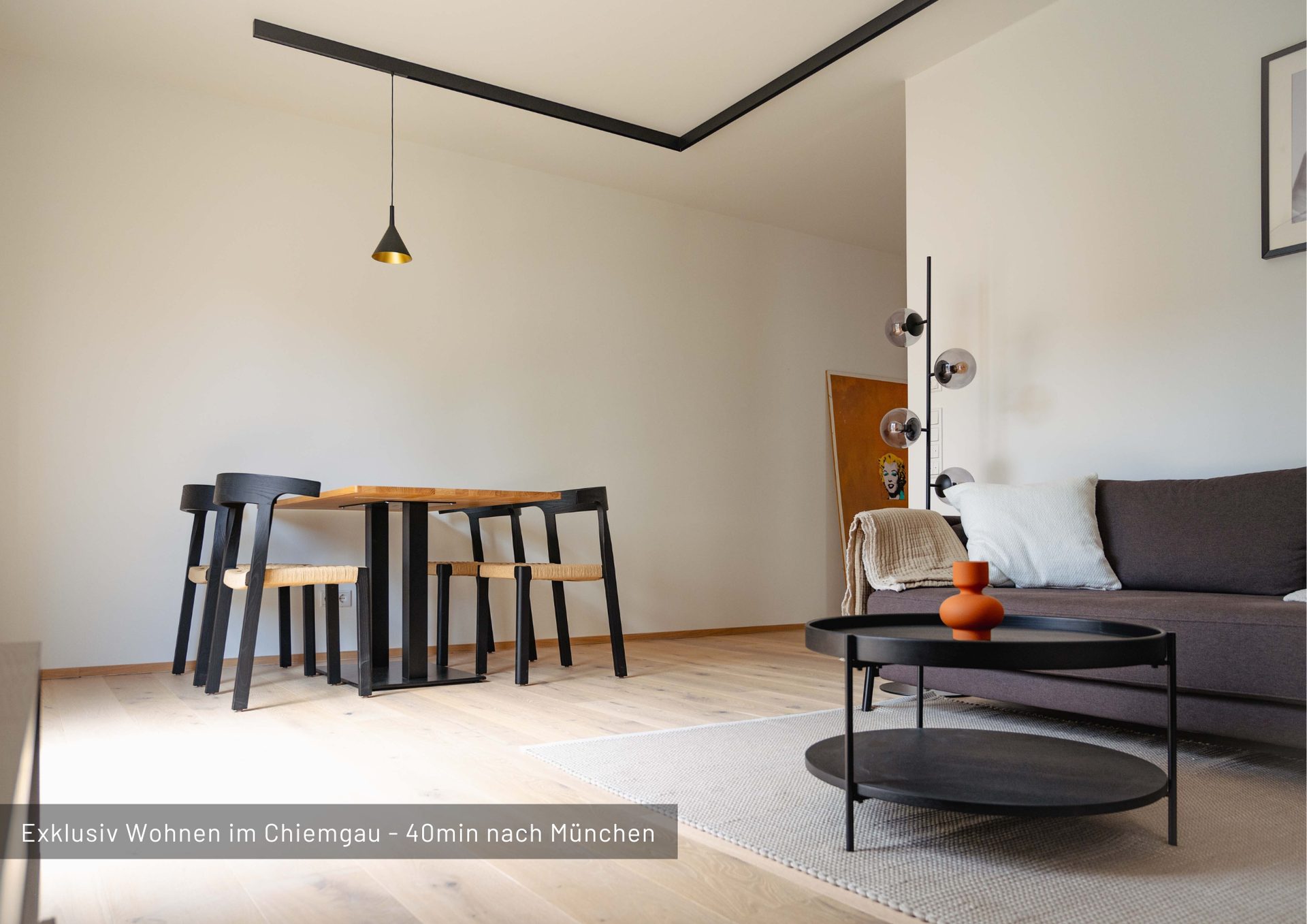 Barrierefreie Gartenwohnung im Chiemgau – hochwertige Ausstattung und „Rundumsorglos- Service“