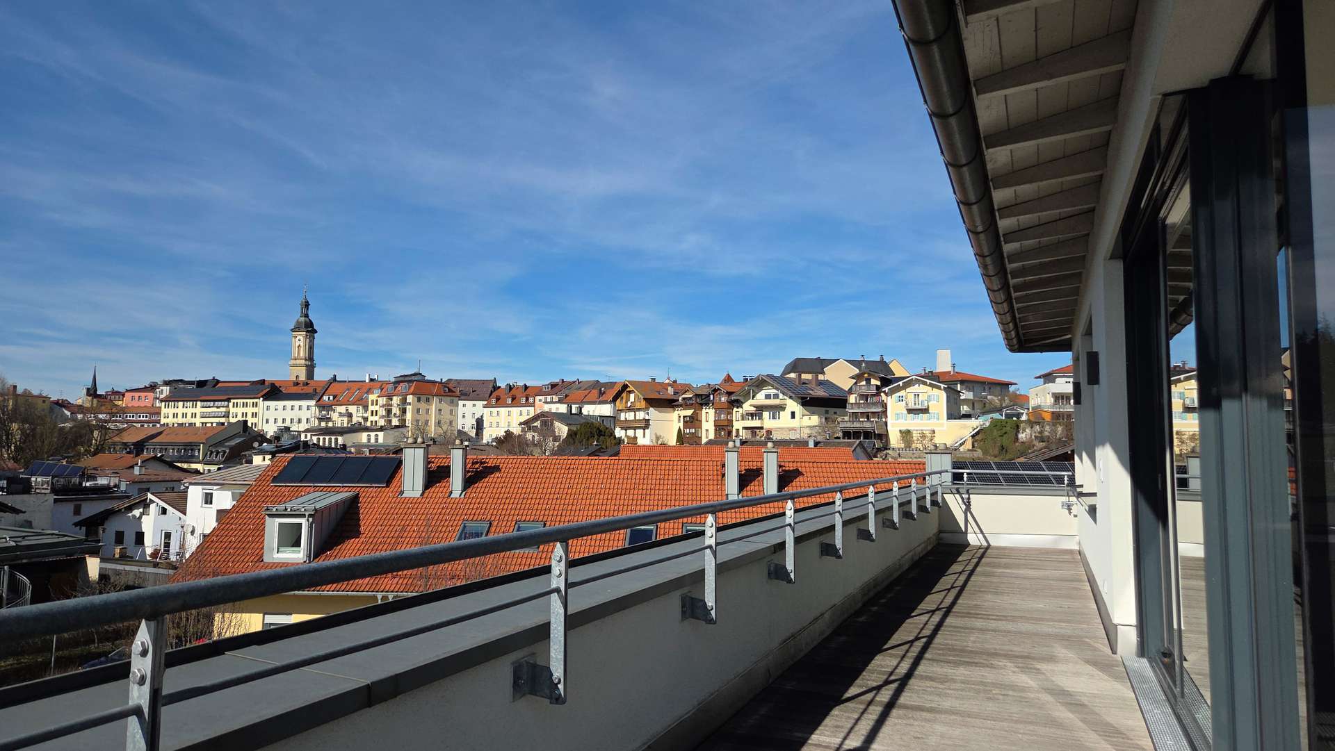 Penthouse Wohnung in 1A-Lage im Stadtzentrum von Traunstein