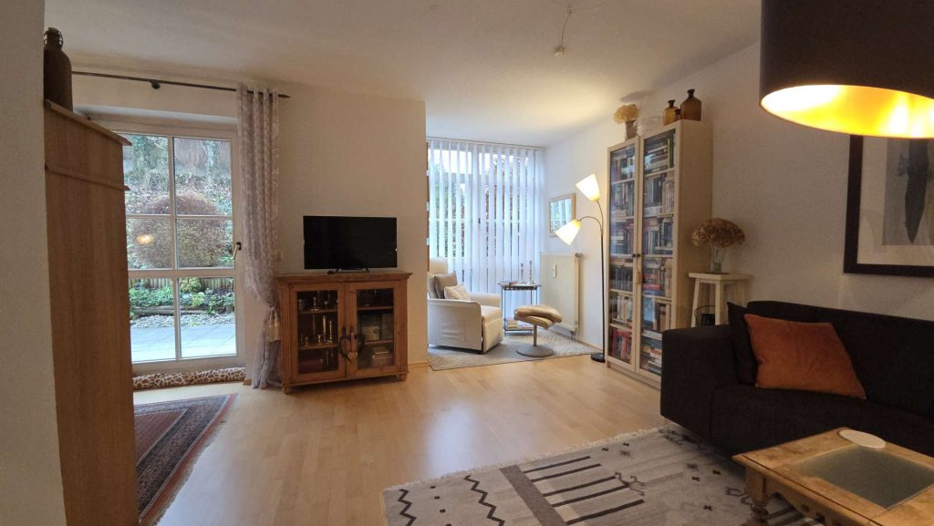 Wochinger Spitz – 54m² EG-Terrassenwohnung in Traunstein – absolut ruhig, zentral, DuplexGarage