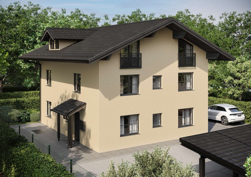 Hochwertige 94m² 3-Zimmer Neubau ETW in Bernau am Chiemsee – energieeffizient, modernste Ausstattung