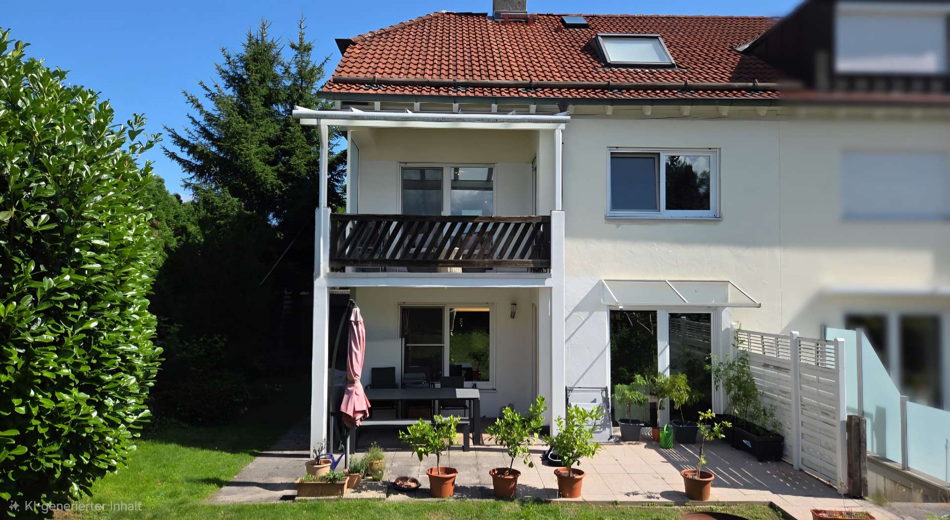 Attraktive Doppelhaushälfte in zentraler Lage von Traunstein – 155 m² Wfl., 5 Zi., Garten