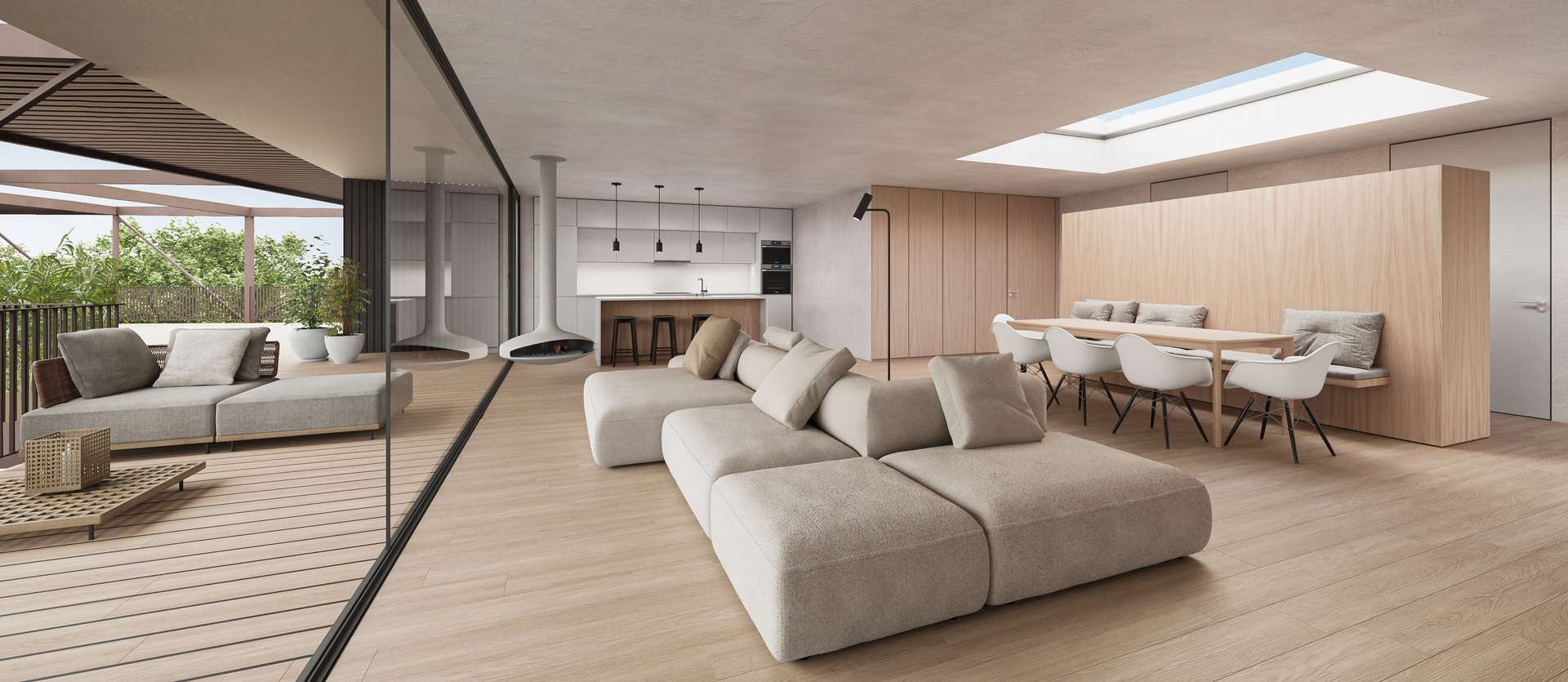 Altersgerechte Penthouse Wohnungen mit Dachterrasse und Pflegeserviceleistungen – Pool, Fitness, See