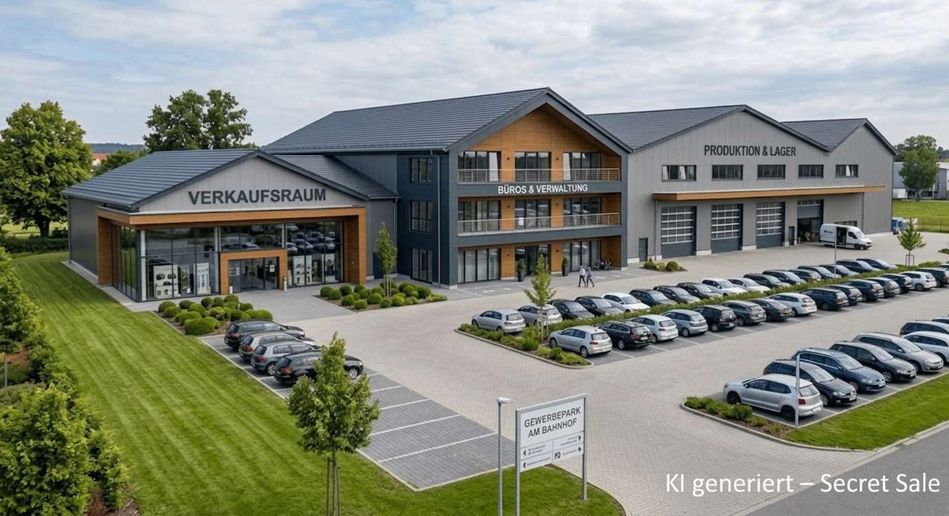 3.500qm flexibel nutzbare Gewerbeflächen im Chiemgau – Handel, Logistik, Büro, Werkhalle
