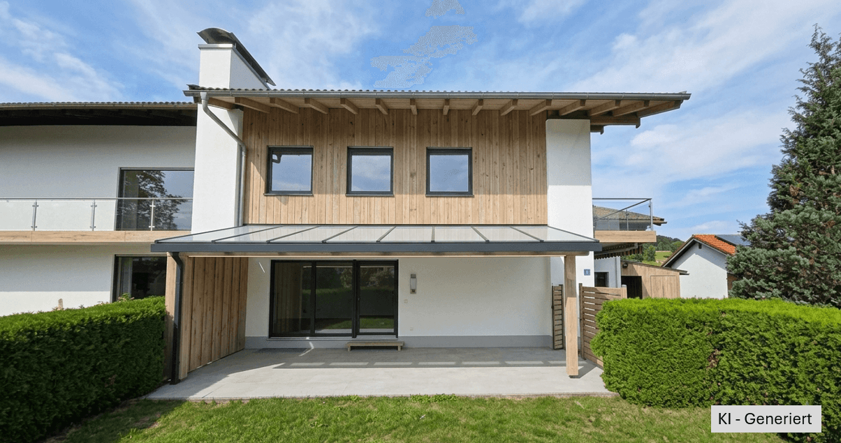 DHH in Vachendorf – Sonnige, zentrale Lage 600m² Grund, 168m² Wfl. – zu Fuß zu Schule & KiGa